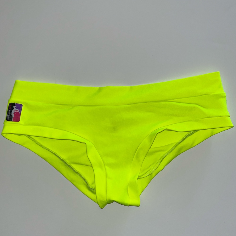 Neon Yellow Women's Athletic Shorts